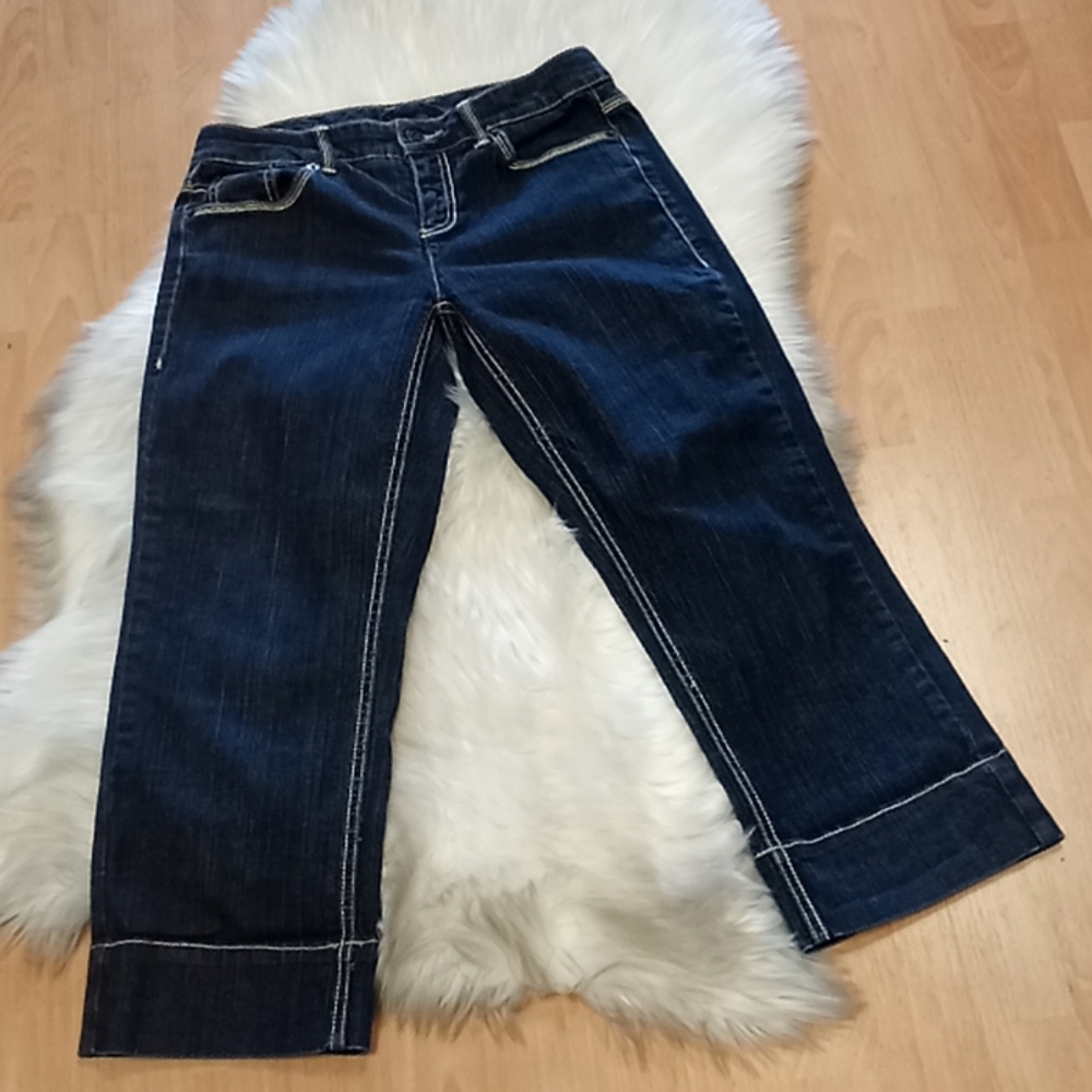 Tommy Hilfiger American Hope Crop Jeans - Picture 9 of 11